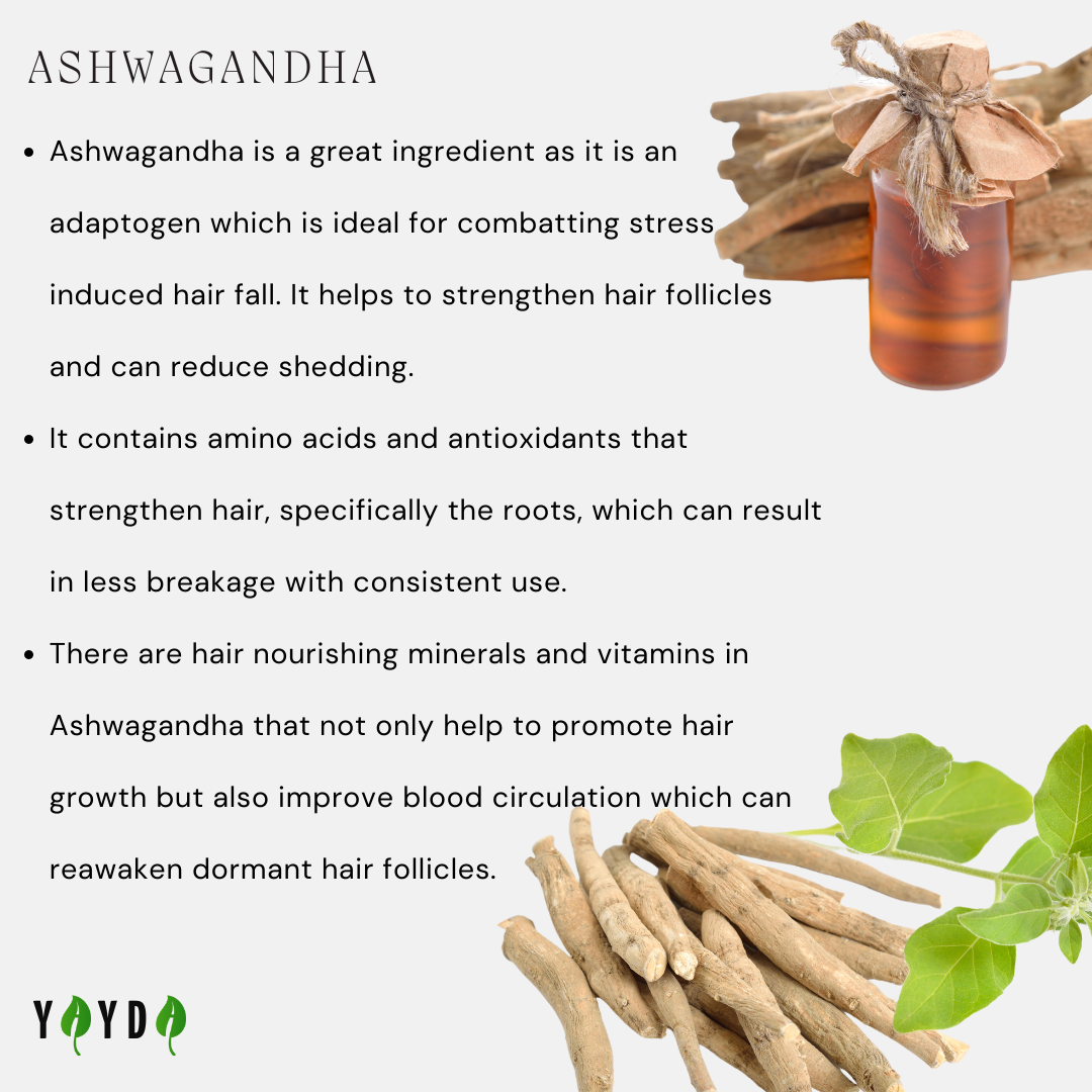 Benefits of Ashwagandha with images of the plant
