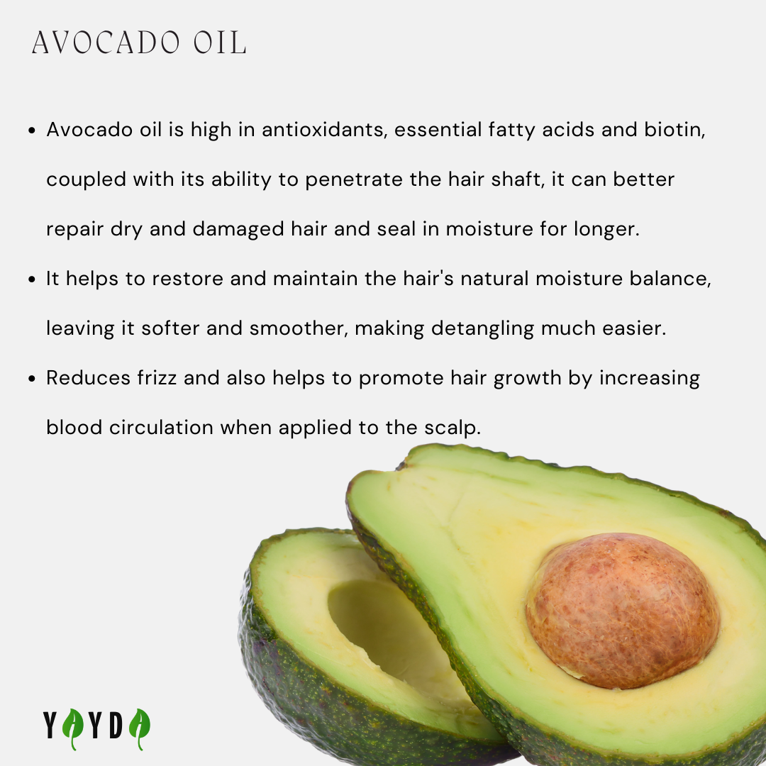 Hair benefits of avocado oil