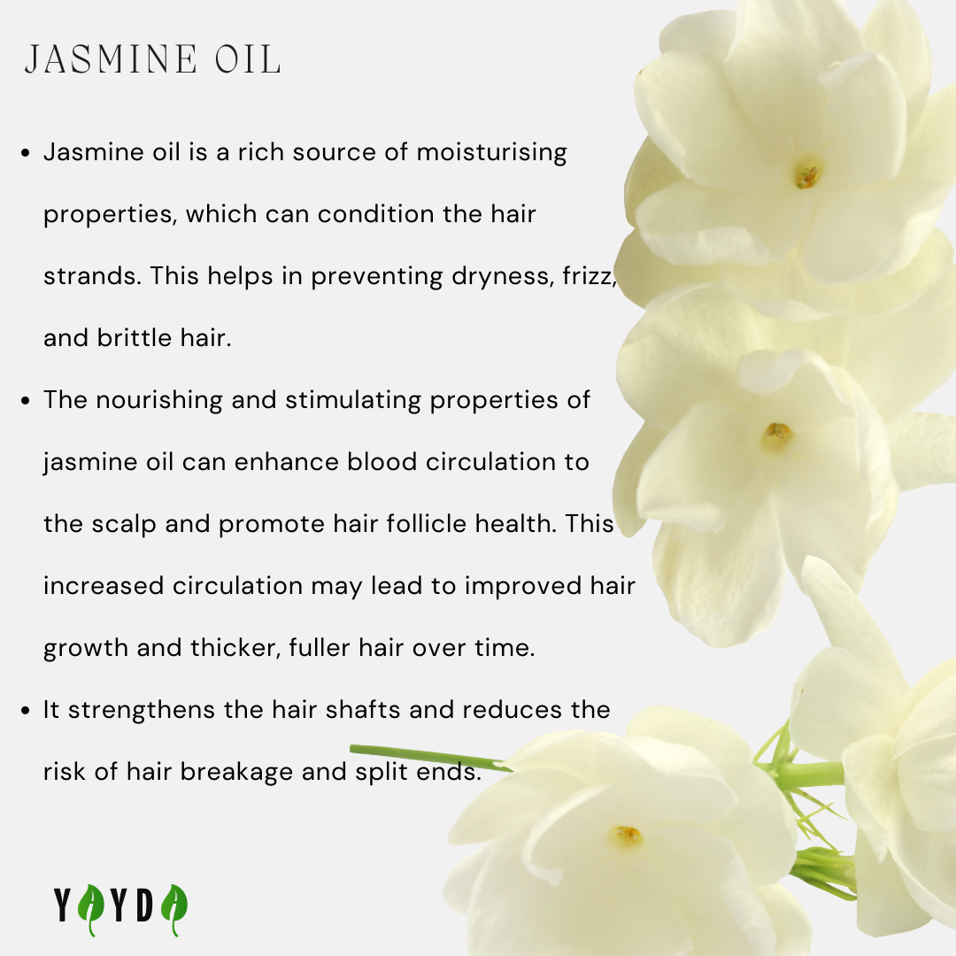 Hair benefits of Jasmine oil